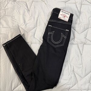 True Religion Women's Dark Skinny Jeans 26